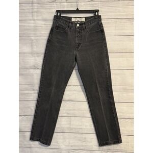 GUESS Black Vintage Original Fit Jeans Size 27 Made USA High Rise Cotton